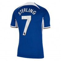Fotbalové Dres Chelsea Raheem Sterling #7 Domácí 2023-24 Krátký Rukáv